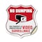 Signmission No Dumping Shield Sign This Property Is, 18 Inch X 18 Inch, Vinyl Decal SHI-D-18-393 - alternate 1
