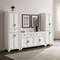 Crosley Tara 3-Piece Sideboard And Pantry Set KF33012WH - alternate 10