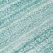 Homeroots 9' X 12' Aqua And Ivory Striped Washable Indoor Outdoor Area Rug 631477 - alternate 9