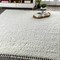 Jonathan Y Mercer Shag Plush Tassel White 4 ft. x 6 ft. Area Rug MCR100A-4 - alternate 1