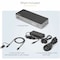 Startech.Com Universal Laptop Docking Station, Hybrid USB-C & USB-A Dock, Dual 4K DP & HDMI, 60W PD, Mac / DK30C2DPPD - alternate 9