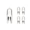 Bulbrite Pack of 5 75 Watt Dimmable Clear T4 Bi-Pin G9 Mini Halogen Light Bulbs, 5PK 860831 - alternate 1