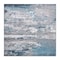 World Rug Gallery Distressed Abstract Watercolor Area Rug 6 ft 6 in x 6 ft 6 in Square Blue 928BLUE6SQ - alternate 3