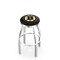 Holland Bar Stool Co 30" Chrome Boston Bruins Swivel Bar Stool, Accent Ring L8C2C30BosBru - alternate 1