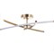 Jonathan Y Crucis 31.5" Modern Metal Integrated LED Semi Flush Mount, Gold JYL7031B - alternate 10