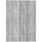 Homeroots 9' X 12' Silver Gray And Graphite Botanical Leaves Washable Indoor Outdoor Area Rug 581994 - alternate 9
