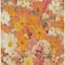 Homeroots 5' X 8' Orange Peach And Salmon Floral Washable Indoor Outdoor Area Rug 611205 - alternate 9