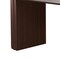 Homeroots 86" Walnut Solid Wood Double Pedestal Base Oval Dining Table 720696 - alternate 5
