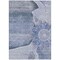 Homeroots 9' X 12' Sky Blue And Indigo Floral Washable Indoor Outdoor Area Rug 582246 - alternate 9