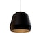Afx Bronx Medium Base Pendant - 14in Dia. - Black BRXP14MBBKGD - alternate 1