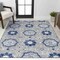 Jonathan Y Mediterranean Medallion Blue/Gray 3 ft. x 5 ft. Indoor/Outdoor Area Rug AMC101A-3 - alternate 8
