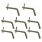 Mytee Products AgraLink Bent Trailer Hitch Pins & Clip w/Grooved Head, 1/2-Inch Diameter, 3in Usable Length, 8PK BHP-71410x8 - alternate 3