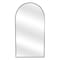 Homeroots 71" Black Arch Aluminum Framed Standing Mirror 565018 - alternate 6