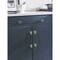 Amerock Urbanite 10-1/16 in 256 mm Center-to-Center Polished Chrome/Brushed Matte Black Cabinet Pull BP77825626BMB - alternate 5