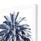 Homeroots Palm Tree Blue II White Framed Print Wall Art 526994 - alternate 5
