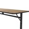 Correll Rectangle Econoline TFL Flip Top Table, 72 in W, 23 in to 31 in H, Particleboard Top, Medium Oak FTM2472TF-06 - alternate 10