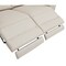 Homeroots 41" Beige Italian Leather Power Recliner Chair 482248 - alternate 8