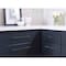 Amerock Urbanite 7-9/16 in 192 mm Center-to-Center Matte Black/Matte Black Cabinet Pull BP778192MBMB - alternate 3