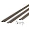M-D Building Products 36 in. x 84 in. Brown Flat-design Aluminum and Vinyl Screw-on Top and Sides Door Seal Kit 01677 - alternate 3