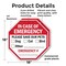Signmission In Case of Emergency Please Save Ou, 18 inch X 18 inch, Plastic Sign, 2PK OC-P-2PACK-18-90 - alternate 7
