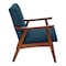 Osp Home Furnishings Davis Chair, Klien Azure DVS51-K14 - alternate 5