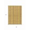 Homeroots 5' X 8' Gold And Copper Striped Washable Indoor Outdoor Area Rug 615056 - alternate 9