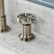 Kingston Brass Widespread Bathroom Faucet with Push Pop-Up Drain, Brushed Nickel KS142RXBN - alternate 6