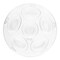 Smarty Had A Party 12" Clear with Silver Round Section Tray Disposable Plastic Seder Plates (24 Plates), 24PK 2668-CLS-CASE - alternate 10
