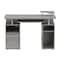 Homeroots 47" Gray Wood Computer Desk With Two Drawers 723756 - alternate 8