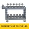 Rubbermaid Commercial Utility Cart, 750 lb Load Capacity, 2 Shelves, 55 in L, 26 in W, 33 1/4 in H, Ergonomic Handle 2192463 - alternate 7