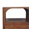Homeroots 22" Brown Solid Wood Two Drawer Nightstand 701739 - alternate 10