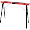Edendirect Heavy Duty Saw Horses, Foldable, Portable with 275 lbs Capacity, Red+Black, Fully Assembled, 2PK IR-W465P199522 - alternate 17