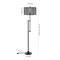 Jonathan Y Noah 64.5" Modern Industrial Iron Height-Adjustable LED Floor Lamp, Black JYL8505A - alternate 10