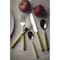 Mepra Fantasia Flatware Set - 20 Pieces - Olive Green 10Q722020 - alternate 6