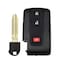 Aks Keys 2004 - 2009 Toyota Prius Smart Key 3B FCC# MOZB31EG Silver Logo RC-TOYOTA-31C - alternate 1