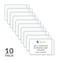 C-Line Products Business Card Holder, Clear, 2 1/4" H, PK10 70238 - alternate 7