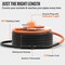 Vevor Self-Regulating Pipe Heating Cable 40FT 5W/FT Heat Tape with Thermostat 5MLTV1-40 - alternate 8