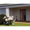 Vdomdoors Front Exterior Prehung Steel Door Ronex1033 Teak 96 Sidelight and Transom Window Sidelite Entry RONEX1033EXD-OAK-W36+16xH96+16-LH-I - alternate 7