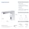 Kibi Blaze Touchless Bathroom Faucet with Pop-Up Drain, Plug-In or Battery Powered C-KBF1030CH - alternate 11