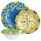 Elama Stapanya 12 Piece Melamine Dinnerware Set in Multi EL-STAPANYA - alternate 8