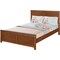 Homeroots Brown Solid Wood King Bed Frame 523661 - alternate 9