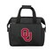 Picnic Time Family Of Brands NCAA Oklahoma Sooners On The Go Lunch Bag Cooler - Soft Cooler Lunch Box, Black 510-00-179-454-0 - alternate 2