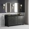 James Martin Vanities Brookfield 72" Double Vanity, Black Onyx, w/ 3 CM Phantome Eclos Top 547-V72-BKO-3PHT - alternate 8