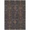 Homeroots 8' X 10' Navy Blue Brown And Red Floral Washable Indoor Outdoor Area Rug 604604 - alternate 8