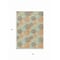Homeroots 5' X 8' Beige Aqua And Orange Polka Dot Washable Indoor Outdoor Area Rug 614648 - alternate 9