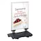 M&T Displays 22x28 Inch Poster Sign Holder Aluminum WindPro Lite Silver Sidewalk Sign, Weather & Wind Resistant USWPL10N22x2000 - alternate 6