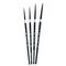 Silver Brush Black Velvet Small Round Brushes, 4-Piece Set BV-3054 - alternate 1