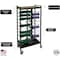 Omnimed Horizontal Open Chart Rack, 20 Binder Capacity 264420-WG - alternate 4