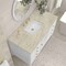James Martin Vanities Myrrin 48" Single Vanity, Bright White, w/ 3 CM Tajnar Eclos Top 485-V48-BW-3TJR - alternate 9