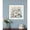 Homeroots Lantern on Books 2 White Framed Print Wall Art 405312 - alternate 4